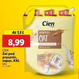Lidl Żel pod prysznic owsiany - zapas Cien oferta
