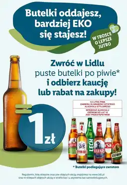 Lidl Piwo Żubr 1768 oferta