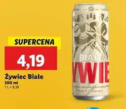 Lidl Piwo Żywiec Białe oferta