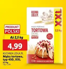 Lidl Mąka tortowa pszenna typ 450 Kuchnia Lidla.pl oferta