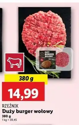 Lidl Big burger Rzeźnik Codzienna Dostawa oferta