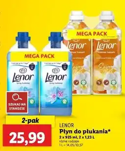 Lidl Płyn do płukania enjoy Lenor Perfumelle oferta