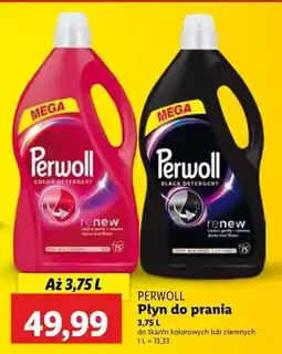 Lidl Płyny do prania Perwoll Renew Black oferta