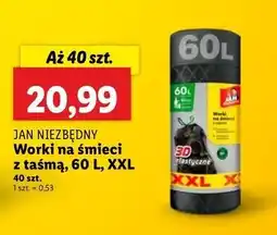 Worki na śmieci 60 l Jan Niezbędny