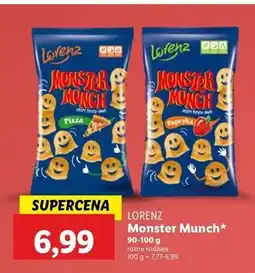 Lidl Chrupki paprykowe Lorenz Monster Munch oferta