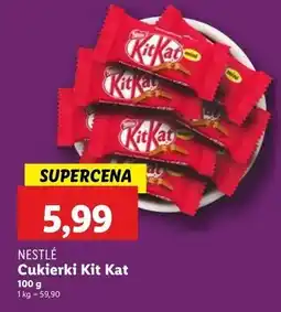 Lidl Cukierki Kitkat oferta