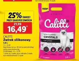Lidl Żwirek silikonowy Calitti oferta