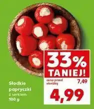 Kaufland Papryczki nadziewane serkiem czerwone oferta
