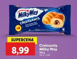 Lidl Rogal z nadzieniem Milky Way oferta