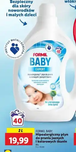 Lidl Płyn do prania Formil Expert Baby oferta