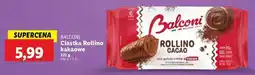Lidl Ciastka rollino cacao Balconi oferta