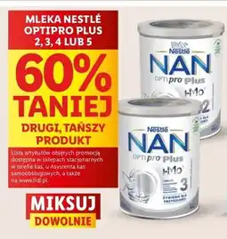 Lidl Mleko 4 Nestle Nan Optipro Plus Hm-O oferta