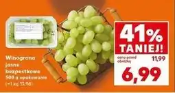 Kaufland Winogrona białe oferta