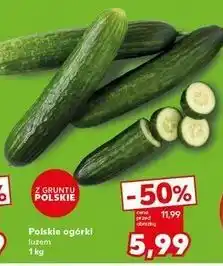 Kaufland Ogórek gruntowy oferta