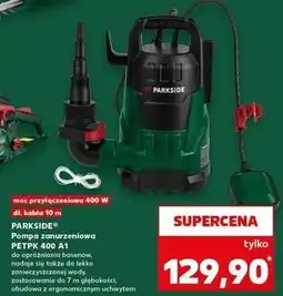 Kaufland Pompa zanurzeniowa do wody czystej 400 w Parkside oferta