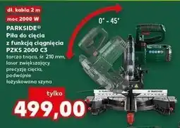 Kaufland Piła do cięcia pzks 2000 c3 Parkside oferta