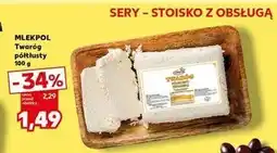Kaufland Twaróg półtłusty Mlekpol oferta