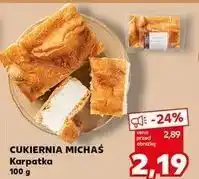 Kaufland Ciasto karpatka Michaś oferta