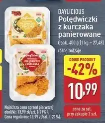ALDI Polędwiczki z kurczaka pikantne Daylicious oferta