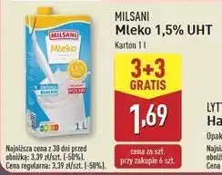 ALDI Mleko 1.5% Milsani oferta