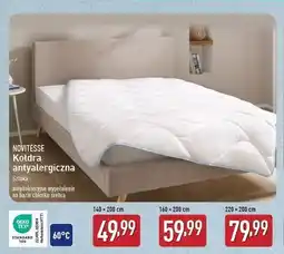 ALDI Kołdra antyalergiczna 200 x 220 cm Novitesse oferta