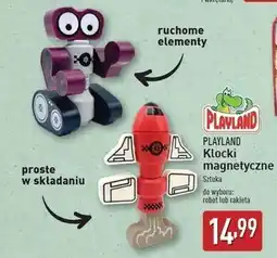 ALDI Klocki magnetyczne robot Playland oferta