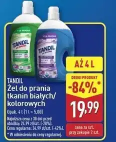 ALDI Żel do prania białego Tandil oferta