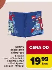Carrefour Szorty kąpielowe chłopięce oferta