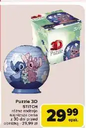 Carrefour Puzzle 3d stitch Ravensburger oferta