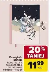 Carrefour Pamiętnik stitch oferta