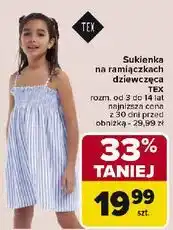 Carrefour Sukienka dziewczęca 3-14 lat Tex oferta