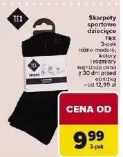 Carrefour Skarpetki dziecięce Tex oferta