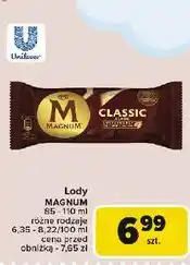 Carrefour Lód classic Algida Magnum oferta