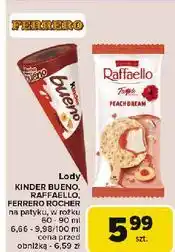 Carrefour Lód peach dream Raffaello oferta