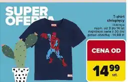 T-shirt dziecięcy spiderman