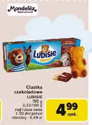 Carrefour Ciastka czekoladowe Lu Petitki Lubisie oferta