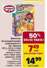 Carrefour Babeczki gabi konfetti Dr. Oetker oferta