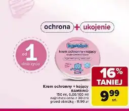Carrefour Krem ochronny + kojący Bambino oferta