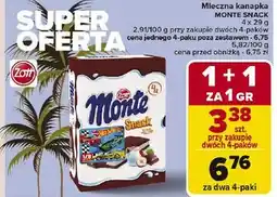 Carrefour Baton mleczny Zott Monte Snack oferta
