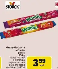 Carrefour Guma rozpuszczalna wieloowocowa Mamba oferta