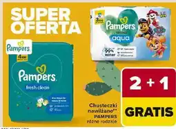 Carrefour Chusteczki nawilżane Pampers Fresh Clean oferta