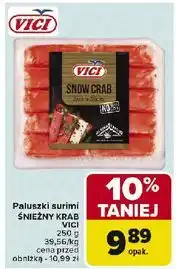 Carrefour Paluszki surimi snow crab Vici oferta