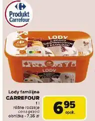 Carrefour Lody śmietankowe z bakaliami Carrefour oferta