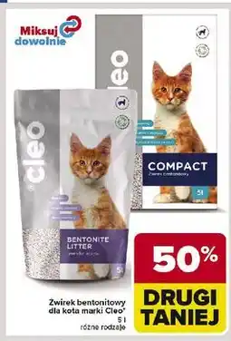 Carrefour Żwirek bentonitowy lawendowy Cleo oferta