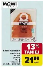 Carrefour Łosoś norweski wędzony w plastrach Mowi oferta