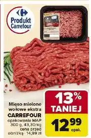 Carrefour Mięso mielone wołowe Carrefour Targ Świeżości oferta