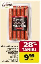 Carrefour Kiełbaski węgierskie Wędzarnia Dubielak oferta