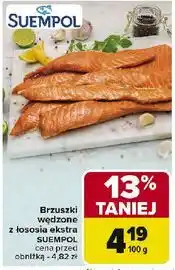 Carrefour Brzuszki z łososia Suempol oferta
