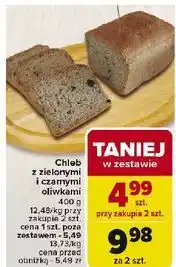 Carrefour Chleb z zielonymi i czarnymi oliwkami oferta