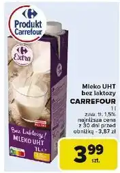 Carrefour Mleko 3.2% bez laktozy Carrefour Extra oferta